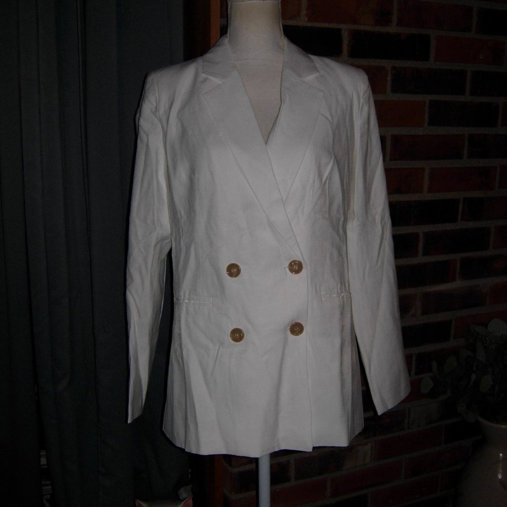 White Blazer M